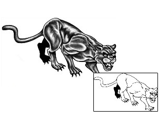 Panther Tattoo Animal tattoo | ANF-01747