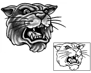Panther Tattoo Animal tattoo | ANF-01754