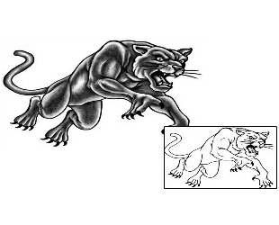 Panther Tattoo Animal tattoo | ANF-01762