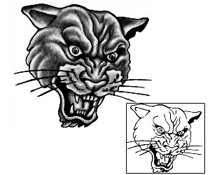 Panther Tattoo Animal tattoo | ANF-01771