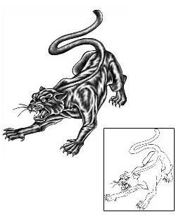 Panther Tattoo Animal tattoo | ANF-01776