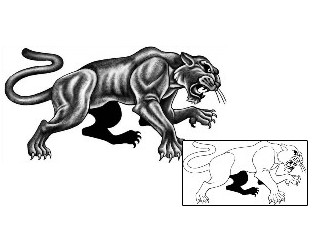 Panther Tattoo Animal tattoo | ANF-01778
