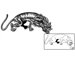 Panther Tattoo Animal tattoo | ANF-01788