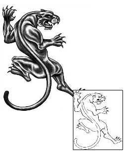 Panther Tattoo Animal tattoo | ANF-01790