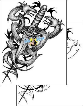 Dagger Tattoo dragon-tattoos-anibal-anf-01806