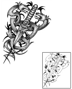 Dragon Tattoo Mythology tattoo | ANF-01806