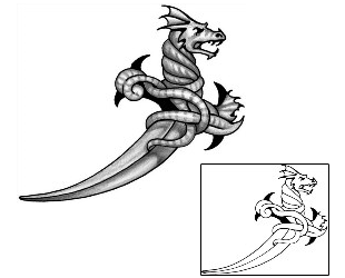Dragon Tattoo Mythology tattoo | ANF-01809