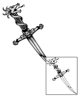 Dagger Tattoo Mythology tattoo | ANF-01822