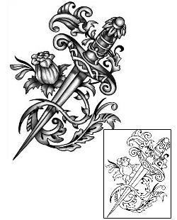 Dagger Tattoo Horror tattoo | ANF-01831
