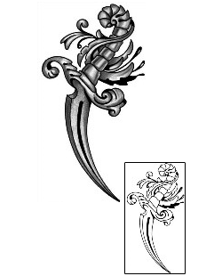 Dagger Tattoo Horror tattoo | ANF-01833
