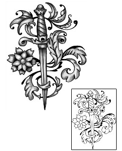 Dagger Tattoo Horror tattoo | ANF-01834