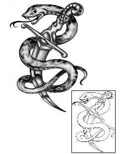Snake Tattoo Horror tattoo | ANF-01838