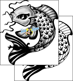Fish Tattoo marine-life-fish-tattoos-anibal-anf-01843