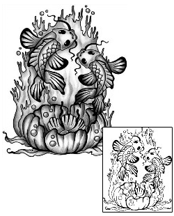Sea Creature Tattoo Marine Life tattoo | ANF-01854