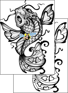 Fish Tattoo marine-life-fish-tattoos-anibal-anf-01862