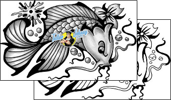 Fish Tattoo marine-life-fish-tattoos-anibal-anf-01864