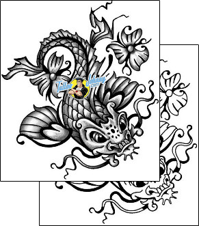 Fish Tattoo marine-life-fish-tattoos-anibal-anf-01868