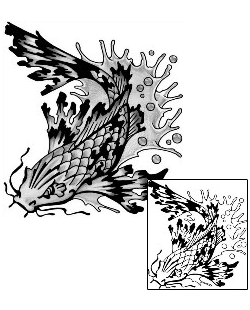 Sea Creature Tattoo Marine Life tattoo | ANF-01876