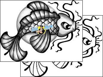 Fish Tattoo marine-life-fish-tattoos-anibal-anf-01908