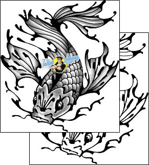 Fish Tattoo marine-life-fish-tattoos-anibal-anf-01915