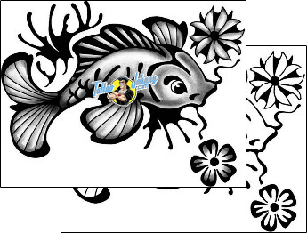 Fish Tattoo marine-life-fish-tattoos-anibal-anf-01916
