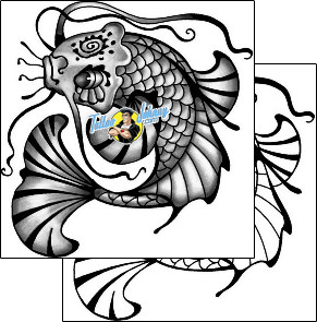 Fish Tattoo marine-life-fish-tattoos-anibal-anf-01920