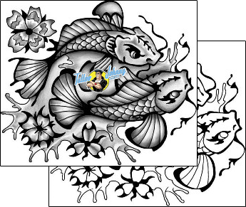 Fish Tattoo marine-life-fish-tattoos-anibal-anf-01921