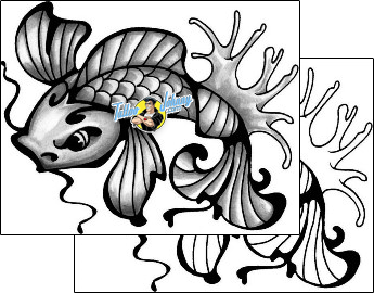 Fish Tattoo marine-life-fish-tattoos-anibal-anf-01926