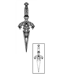 Dagger Tattoo Horror tattoo | ANF-01937