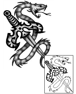 Dagger Tattoo Horror tattoo | ANF-01947
