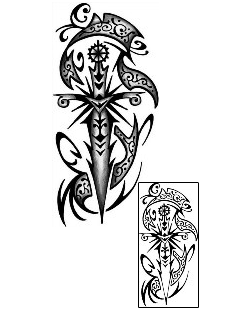 Dagger Tattoo Horror tattoo | ANF-01949