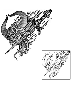 Dagger Tattoo Miscellaneous tattoo | ANF-01954