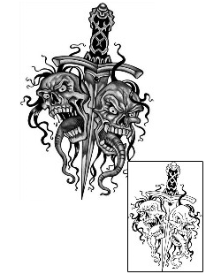 Monster Tattoo Horror tattoo | ANF-01957
