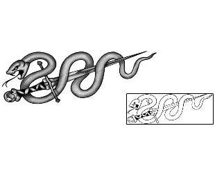 Reptile Tattoo Horror tattoo | ANF-01961