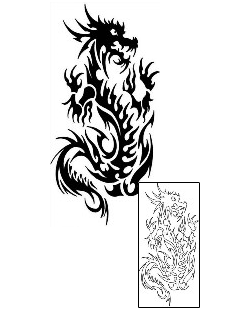 Dragon Tattoo Tattoo Styles tattoo | ANF-02000