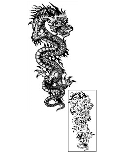 Asian Tattoo Mythology tattoo | ANF-02014