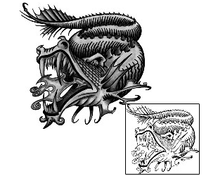 Asian Tattoo Mythology tattoo | ANF-02021
