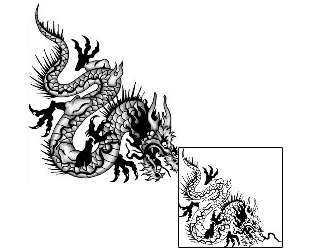 Dragon Tattoo Mythology tattoo | ANF-02045