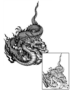Asian Tattoo Mythology tattoo | ANF-02053