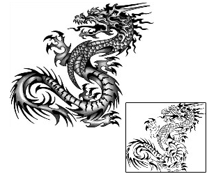 Asian Tattoo Mythology tattoo | ANF-02056