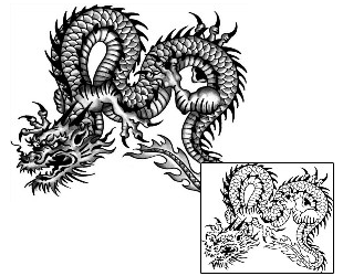 Dragon Tattoo Mythology tattoo | ANF-02065