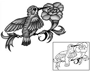 Hummingbird Tattoo Animal tattoo | ANF-02069