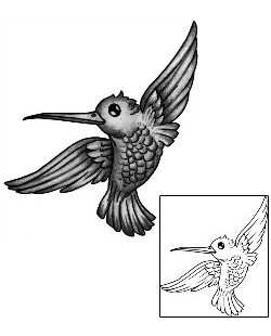 Hummingbird Tattoo Animal tattoo | ANF-02070