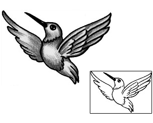 Hummingbird Tattoo Animal tattoo | ANF-02072