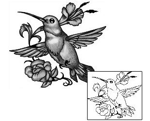 Hummingbird Tattoo Animal tattoo | ANF-02074