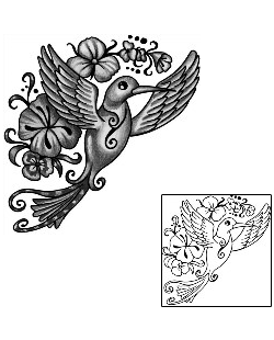 Hummingbird Tattoo Animal tattoo | ANF-02083