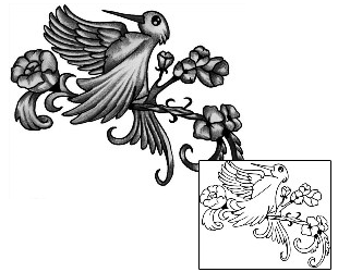 Hummingbird Tattoo Animal tattoo | ANF-02084