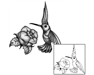 Hummingbird Tattoo Animal tattoo | ANF-02099