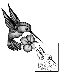Hummingbird Tattoo Animal tattoo | ANF-02106
