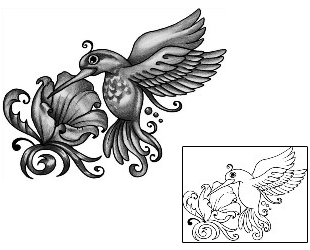 Hummingbird Tattoo Animal tattoo | ANF-02108